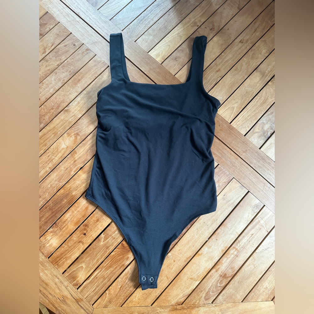 Good American Good Form Modern Tank Bodysuit